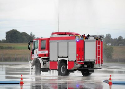 Priešgaisrinės tarnybos vairuotojų mokymai
