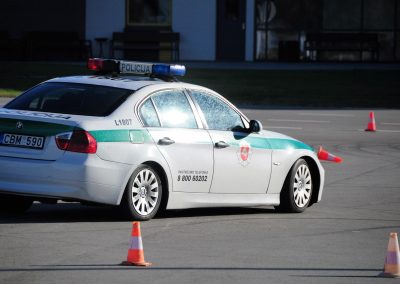Policijos ekipažų vairuotojų mokymai